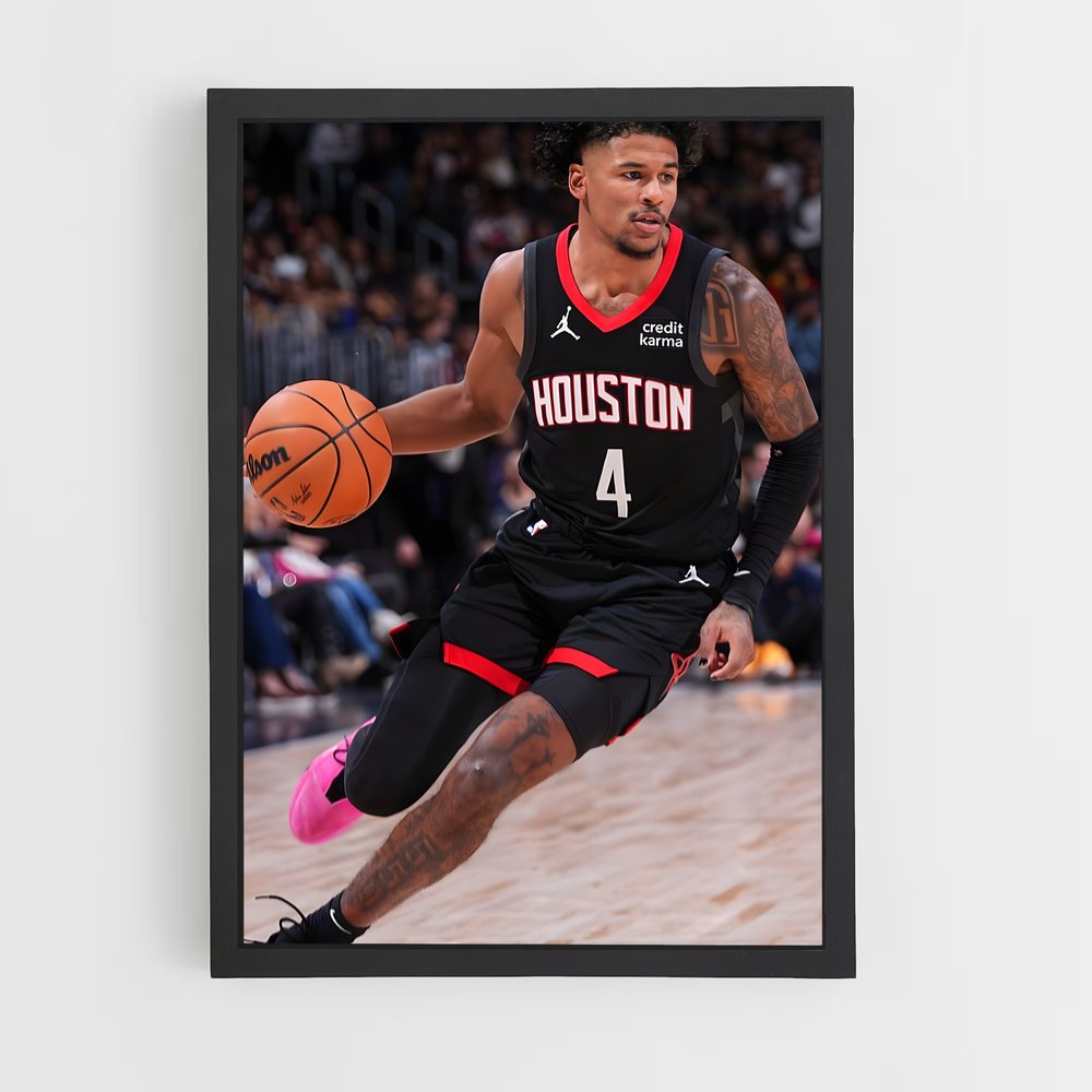 Poster Houston de rockets – affiche Basketball (vue 2)